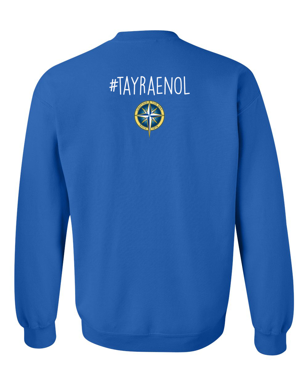 Royal Blue Game Day Eagles Crewneck