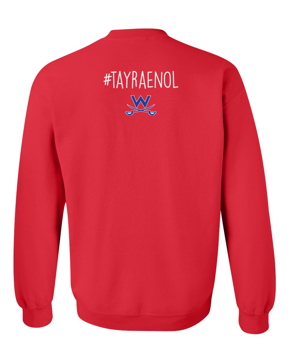 Red Game Day Commanders Crewneck