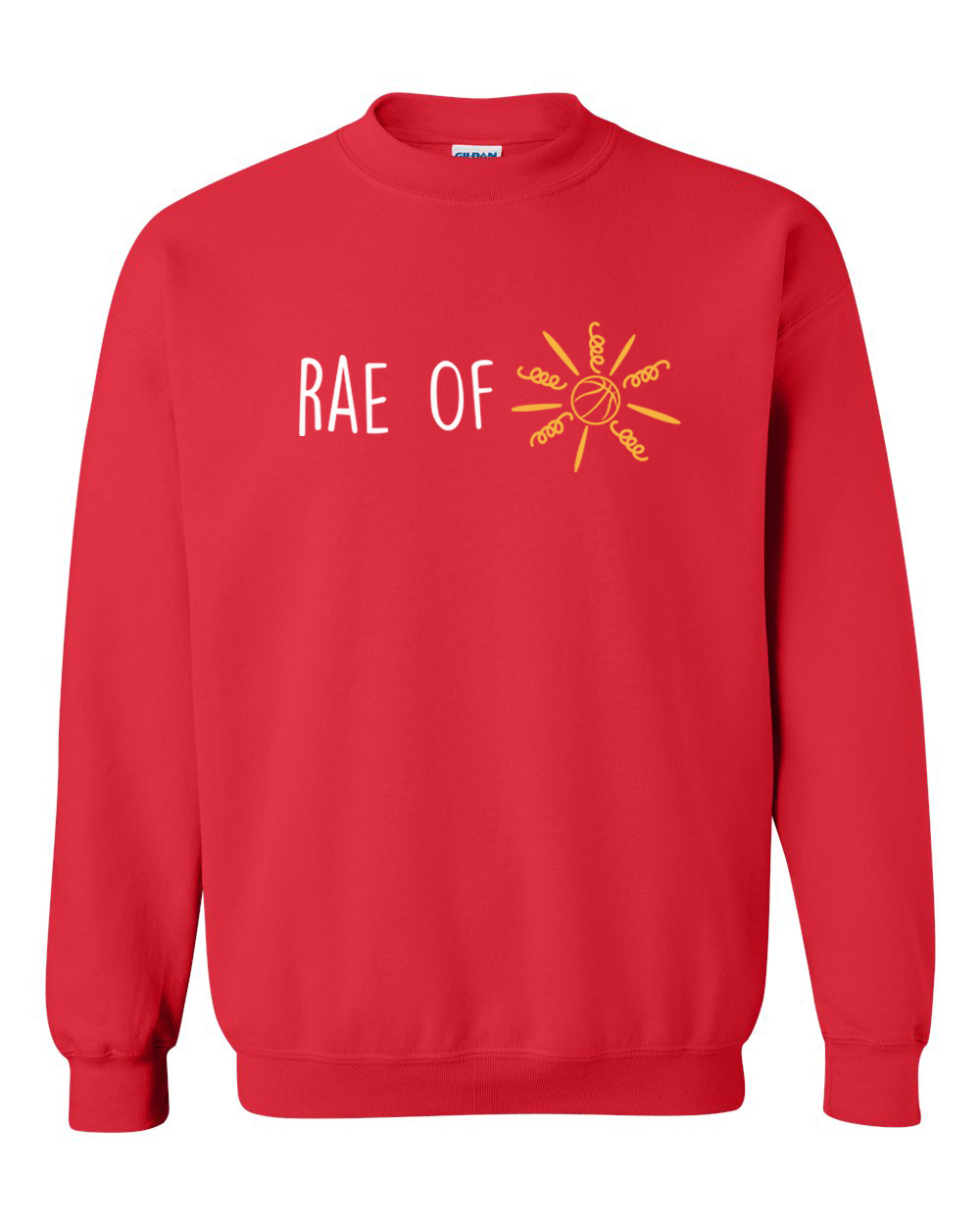 Red Game Day Commanders Crewneck