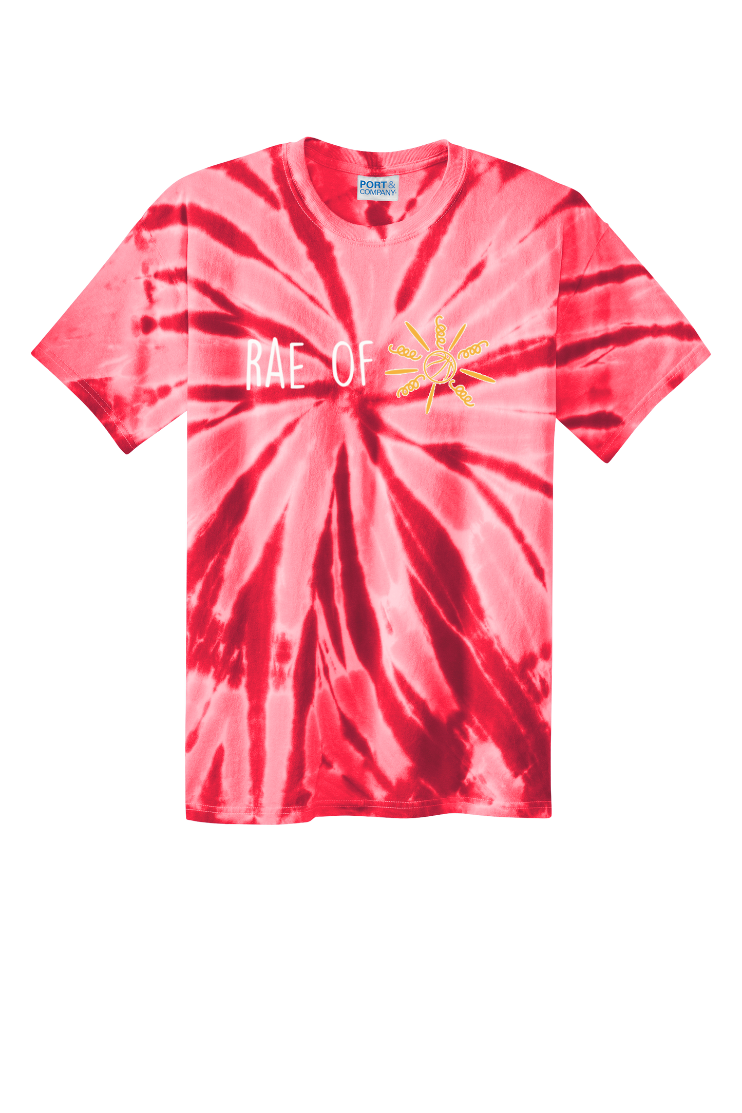 Tie Dye Game Day Commanders Tee