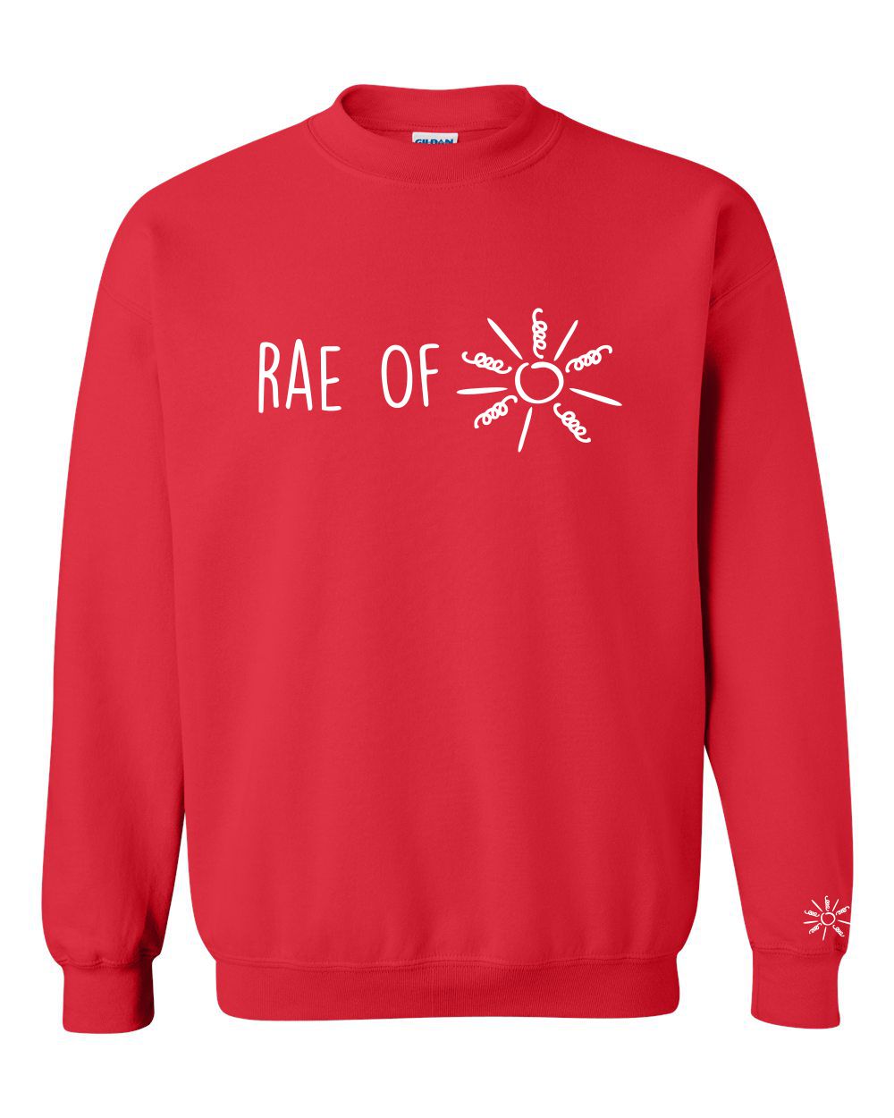 Red Crewneck Sweatshirt