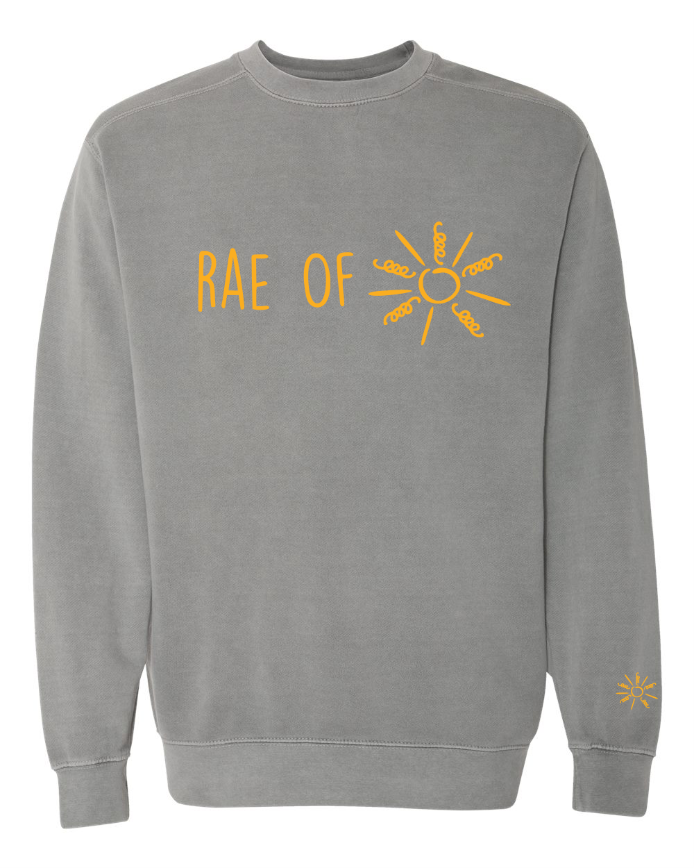 Classic Gray Crewneck Sweatshirt