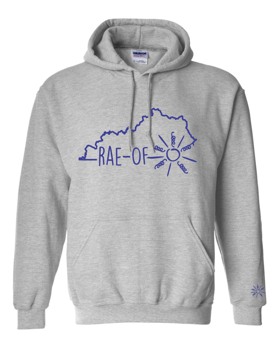 Gray Kentucky Hooded Sweatshirt