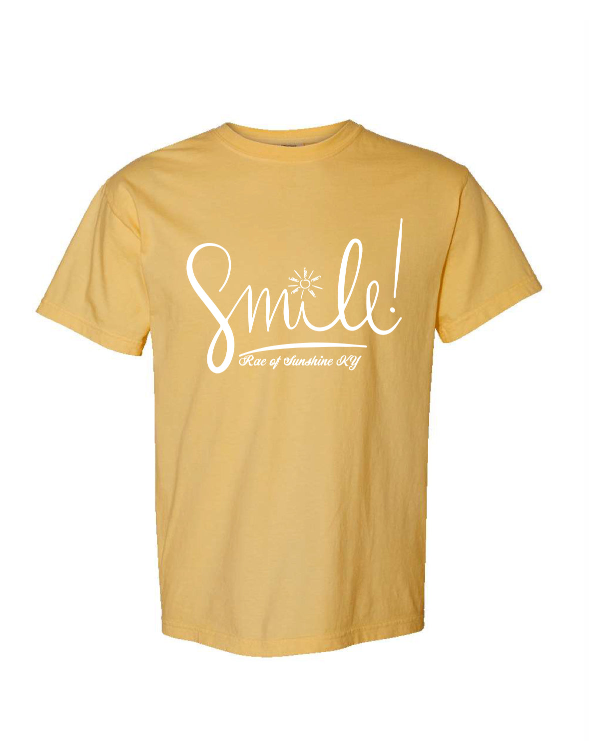 Fall SMILE Yellow Short Tee