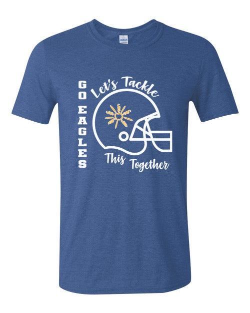 Heather Royal Game Day Tee