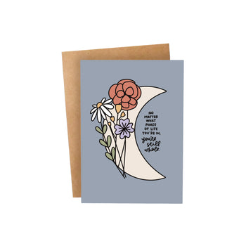 Phases of Life Greeting Card