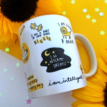 Cup of POSITIVI-tea Mug