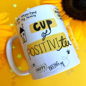 Cup of POSITIVI-tea Mug