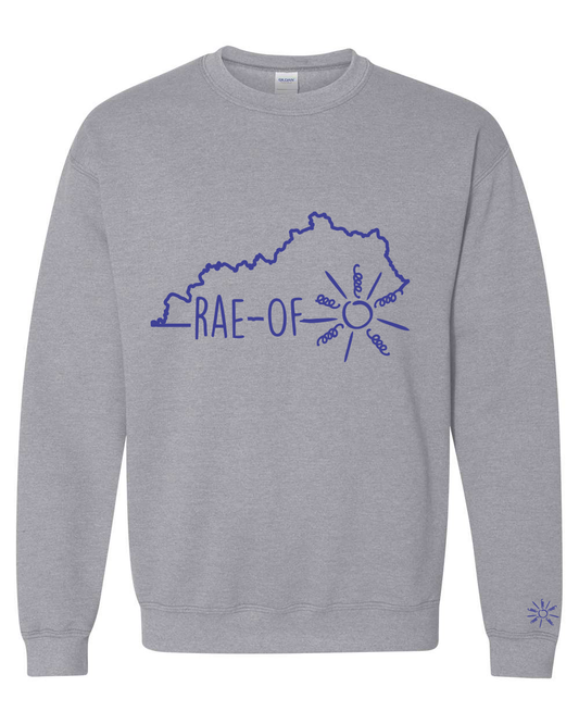 Gray Kentucky Crewneck Sweatshirt